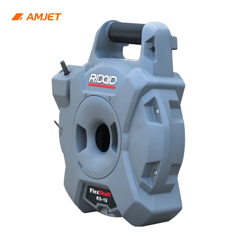 AMJET RIDGID K9-12 32-100mm Electric Drain Cleaner 9m Flexible Shaft Ridgid Drain Cleaning Machines For Commercial Pipe Cleaning
AMJET RIDGID K9-12 32-100mm Electric Drain Cleaner 9m Flexible Shaft Ridgid Drain Cleaning Machines For Commercial Pipe Cleaning