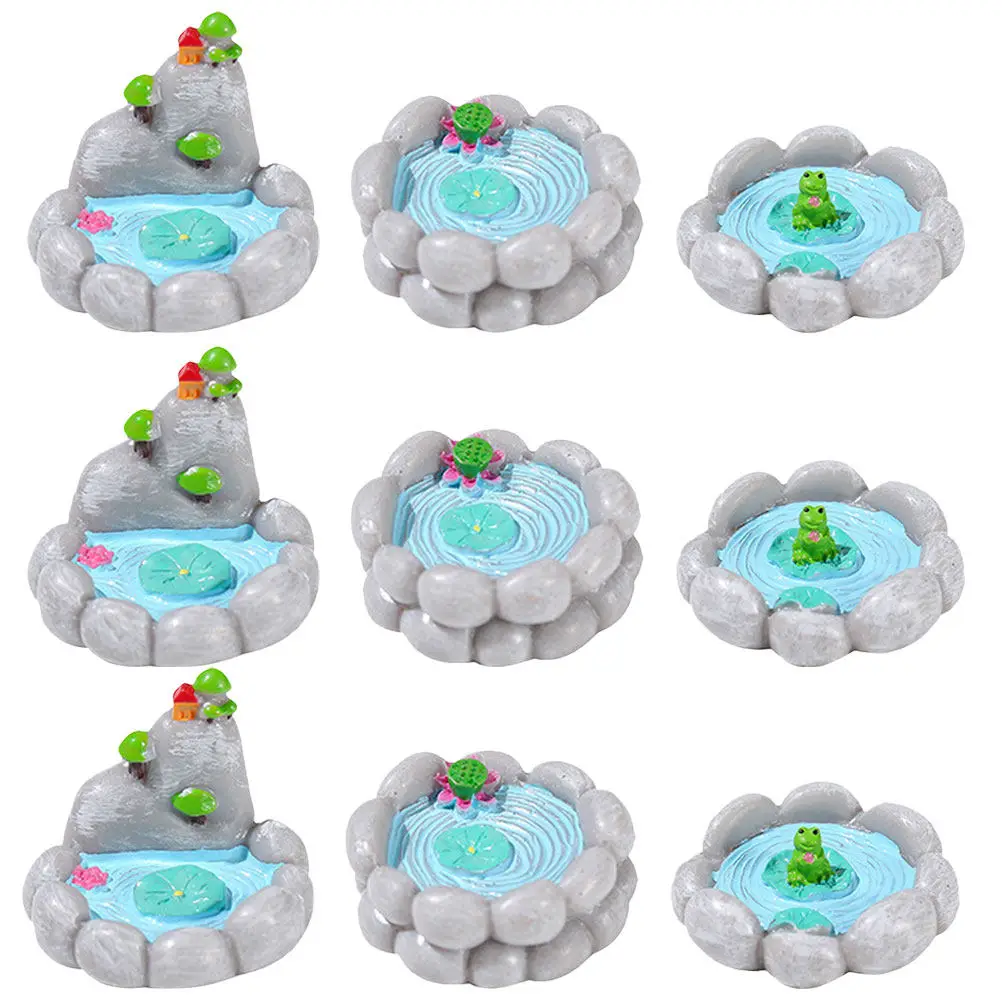 Коллекция миниатюрных украшений для пруда из смолы: портативные, легкие, с тонкой отделкой, яркими цветами и реалистичными деталями для миниатюрных ландшафтных композиций.
Коллекция миниатюрных украшений для пруда из смолы: портативные, легкие, с тонкой отделкой, яркими цветами и реалистичными деталями для миниатюрных ландшафтных композиций.