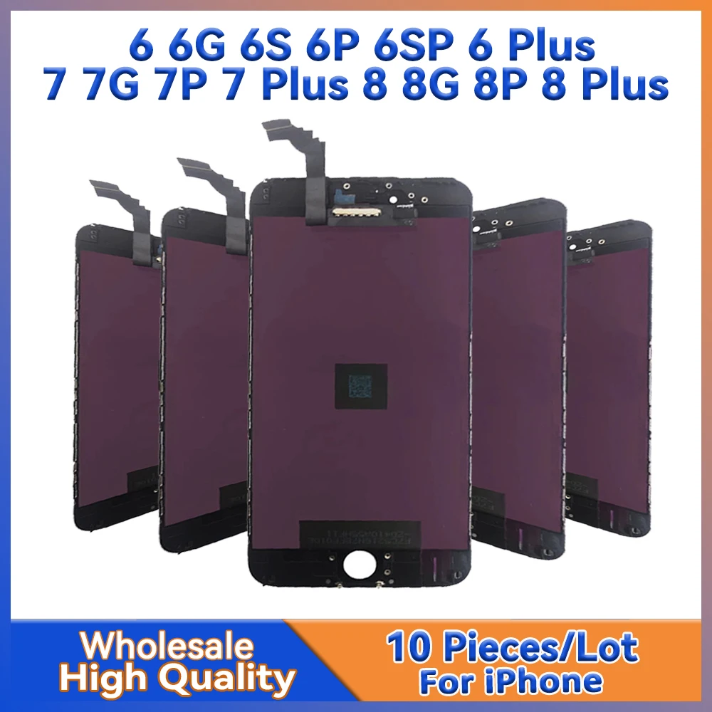 Wholesale 10 Pieces/Lot For iPhone7 7G 7P 7 Plus 8 8G 8P 8 Plus Lcd Display Screen With Touch Assembly 6 6G 6S 6P 6SP 6 Plus
Wholesale 10 Pieces/Lot For iPhone7 7G 7P 7 Plus 8 8G 8P 8 Plus Lcd Display Screen With Touch Assembly 6 6G 6S 6P 6SP 6 Plus
