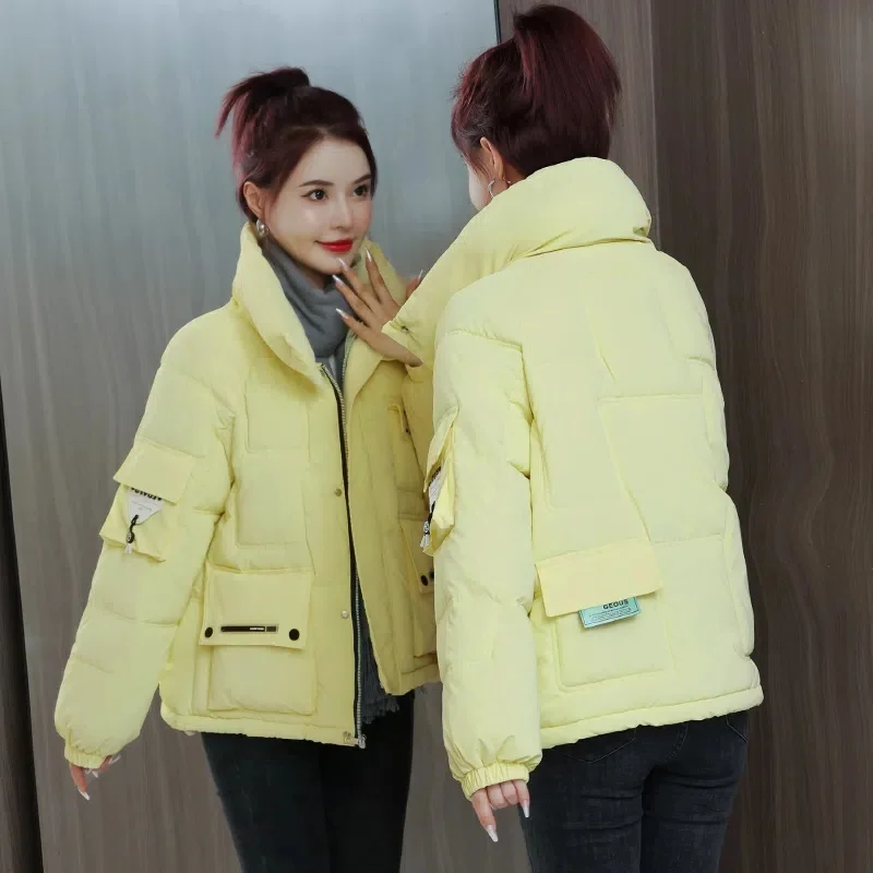 Fashion Women's Parkas Jacket 2022 New Winter Jacket Loose Female Cotton Padded Parka Student Coat Thicken Warm Outerwear
Fashion Women's Parkas Jacket 2022 New Winter Jacket Loose Female Cotton Padded Parka Student Coat Thicken Warm Outerwear