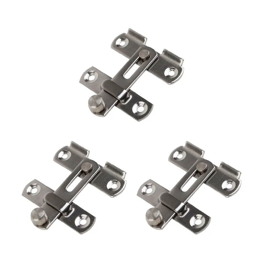 3pcs Small Door Buckle Latch Stainless Steel Wearproof Durable Home Door Safety Bolt Metal Hardware Ideal for Long Use
3pcs Small Door Buckle Latch Stainless Steel Wearproof Durable Home Door Safety Bolt Metal Hardware Ideal for Long Use