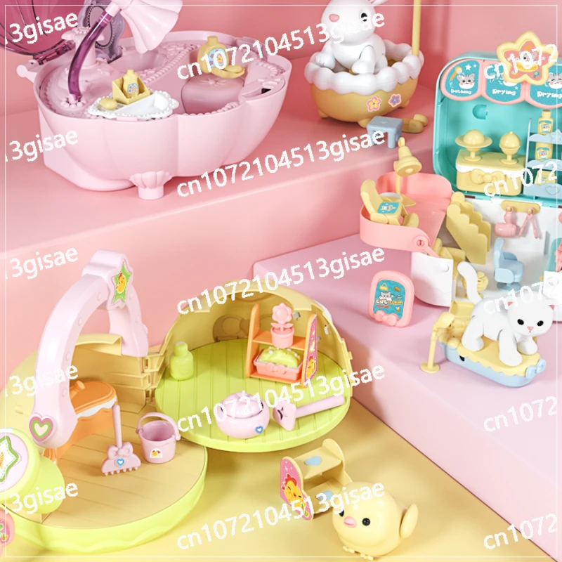 Kitty Simulation Animal Model Rabbit Pet Girl Toy House Children Play House Doll Birthday Gift
Kitty Simulation Animal Model Rabbit Pet Girl Toy House Children Play House Doll Birthday Gift