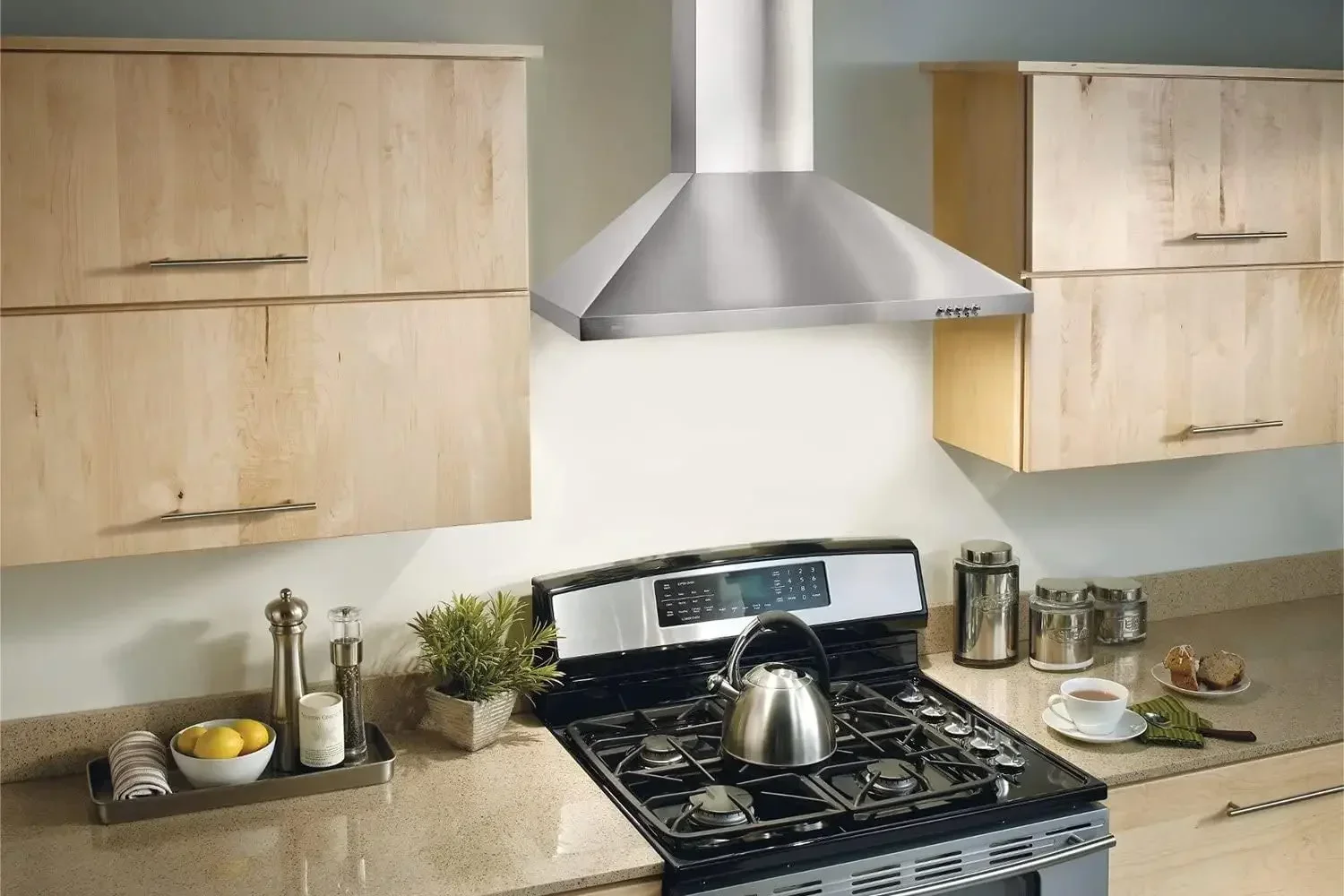 Broan-NuTone BW5030SSL Stainless Steel LED 30-inch Wall-Mount Convertible Chimney-Style Range Hood with 3-Speed Exhaust Fan
Broan-NuTone BW5030SSL Stainless Steel LED 30-inch Wall-Mount Convertible Chimney-Style Range Hood with 3-Speed Exhaust Fan
