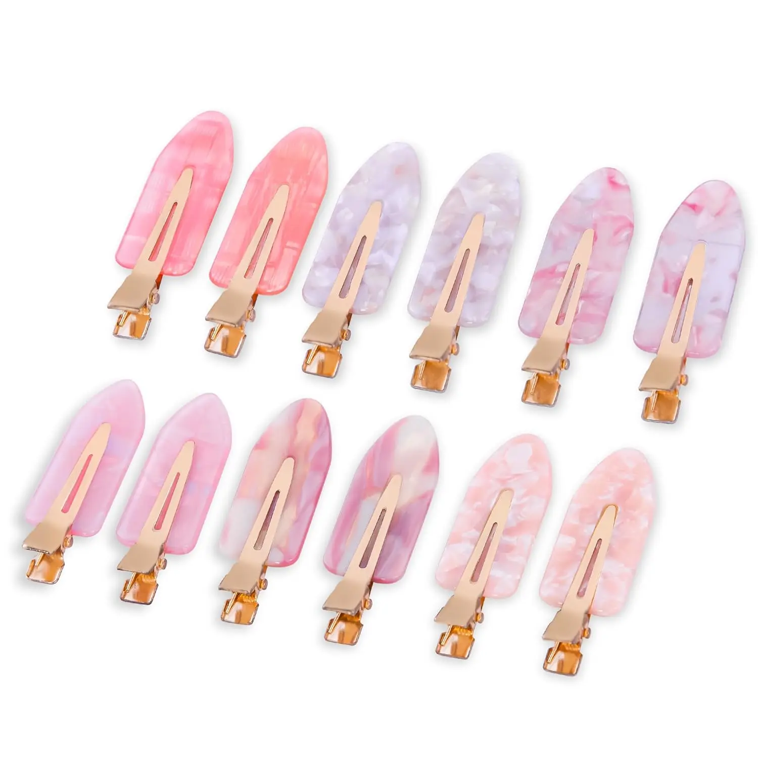 12 Pcs Non-Slip Hair Clips for Styling, No Crease, No Bend, Pink, Women's Makeup Accessories
12 Pcs Non-Slip Hair Clips for Styling, No Crease, No Bend, Pink, Women's Makeup Accessories