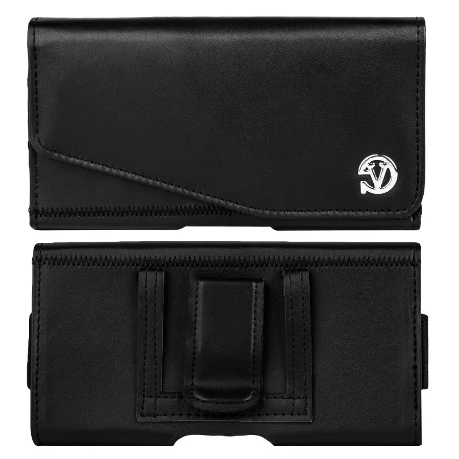Vegan Leather Angled Cover Holster Carrying Case with Belt Loop and Clip for Apple iPhone X 8 7
Vegan Leather Angled Cover Holster Carrying Case with Belt Loop and Clip for Apple iPhone X 8 7