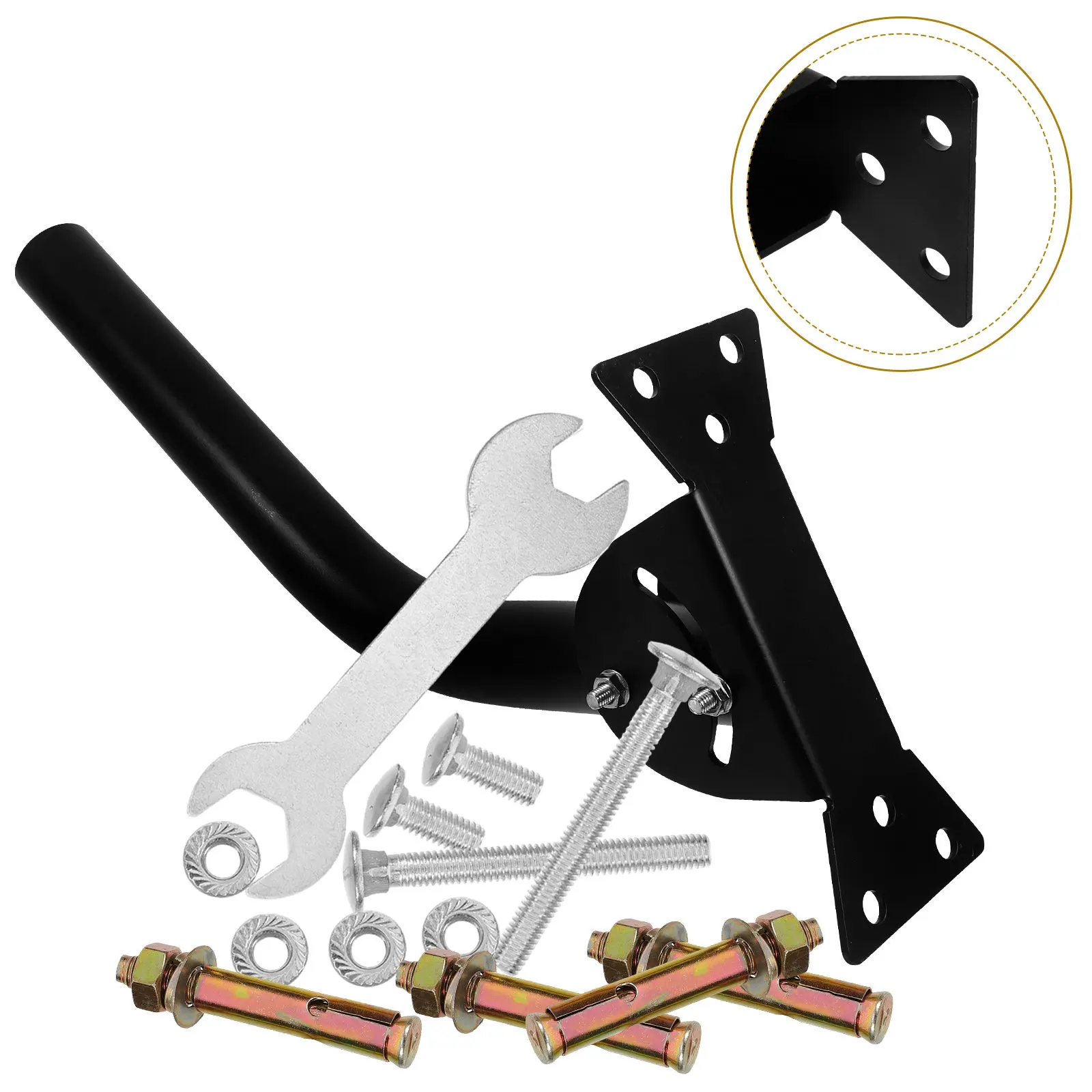 1Set Universal Metal Antenna Mount Replaceable Rv Pole Easy Install Exquisite Craftsmanship Reliable Antenna Pole Mount
1Set Universal Metal Antenna Mount Replaceable Rv Pole Easy Install Exquisite Craftsmanship Reliable Antenna Pole Mount