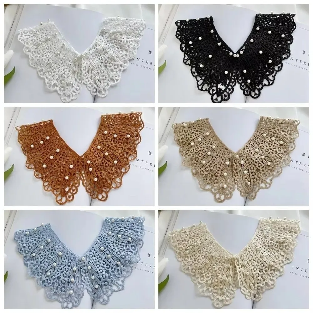 Sweet Style Floral Lace Fake Collar Shawl Design Ruffled Trim False Collar Lace Detail Hollow Out Collar Dress Accessory
Sweet Style Floral Lace Fake Collar Shawl Design Ruffled Trim False Collar Lace Detail Hollow Out Collar Dress Accessory