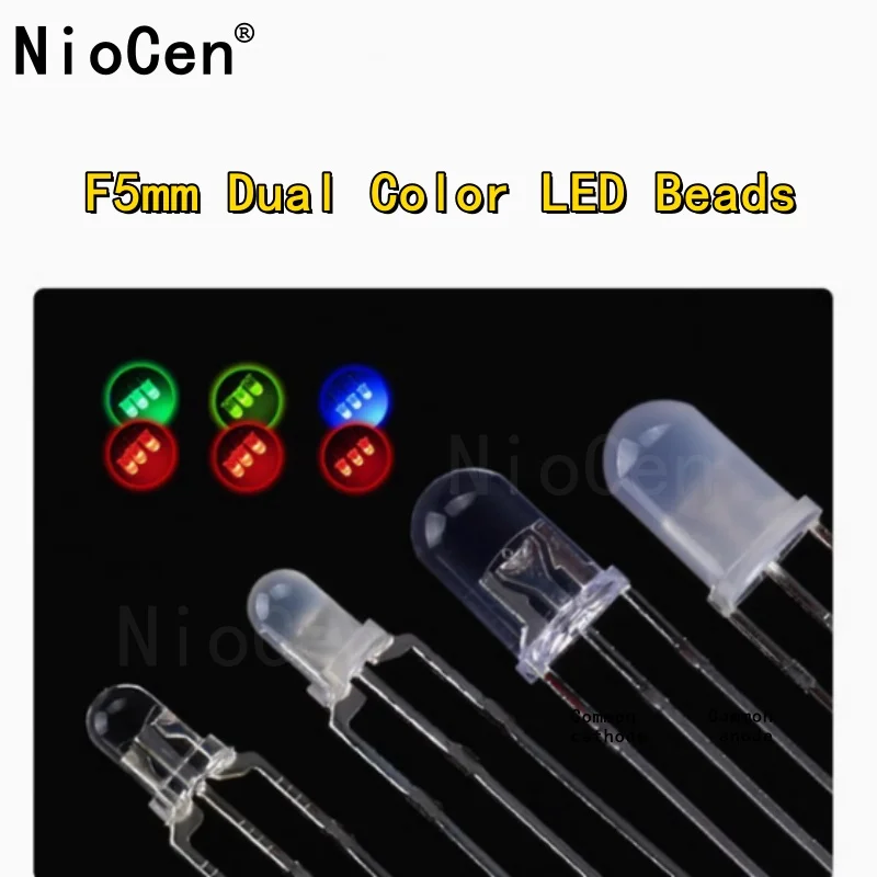 (50pcs)F5MM Round Clear / Fog Two Color Common Anode / Cathode LED Red & Green Red & Blue Bi-Color 3 Pins Light Emitting Diode
(50pcs)F5MM Round Clear / Fog Two Color Common Anode / Cathode LED Red & Green Red & Blue Bi-Color 3 Pins Light Emitting Diode