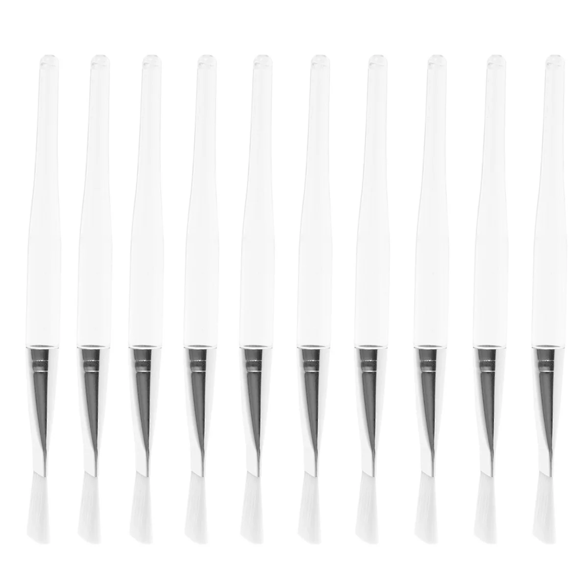 10pcs Face Mask Applicator Brush Set Clear Handle For Facial Mask Peel Serum Skincare White Long Nursing Kit Makeup Tools
10pcs Face Mask Applicator Brush Set Clear Handle For Facial Mask Peel Serum Skincare White Long Nursing Kit Makeup Tools