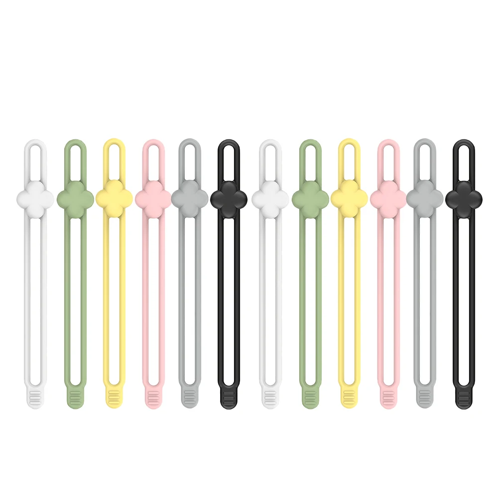 12 Pcs Cable Tie Silicon Straps Ties Fastening Cord Management Organizer Holders Headphone
12 Pcs Cable Tie Silicon Straps Ties Fastening Cord Management Organizer Holders Headphone