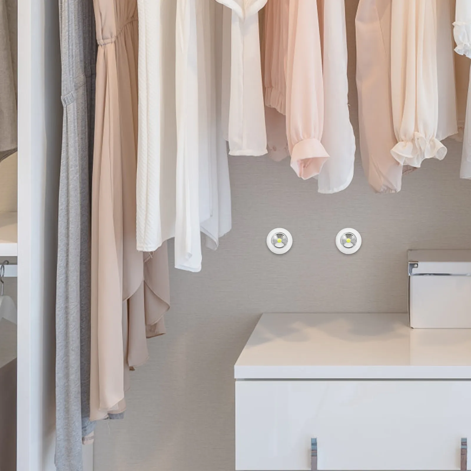 4Pcs Small Touch Light LED Lamp Bright White for Shelving Workshop Closet Hallway Bedside Reading Lamp LED Push Light
4Pcs Small Touch Light LED Lamp Bright White for Shelving Workshop Closet Hallway Bedside Reading Lamp LED Push Light