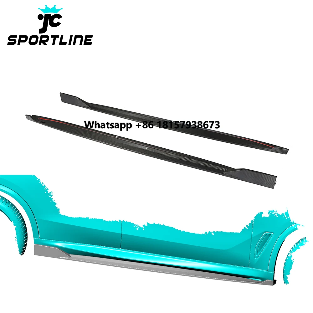 JC Sportline Carbon Fiber X5 G05 Car Side Skirts Lip for X5 G05 M Sport 2019-2020
JC Sportline Carbon Fiber X5 G05 Car Side Skirts Lip for X5 G05 M Sport 2019-2020