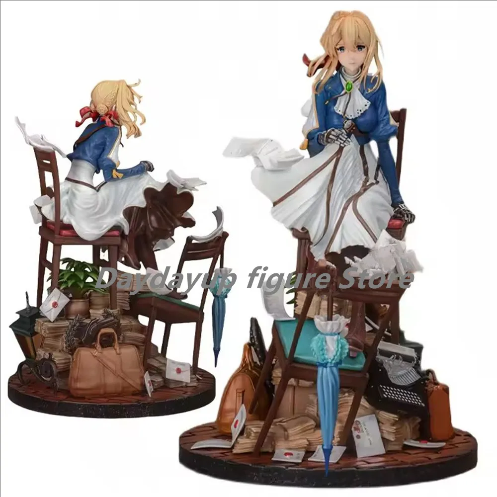 28cm GK VIOLET EVERGARDEN Anime Girl Figure Violet Evergarden Action Figure Sexy Figurine Collectible Model Doll Toy
28cm GK VIOLET EVERGARDEN Anime Girl Figure Violet Evergarden Action Figure Sexy Figurine Collectible Model Doll Toy