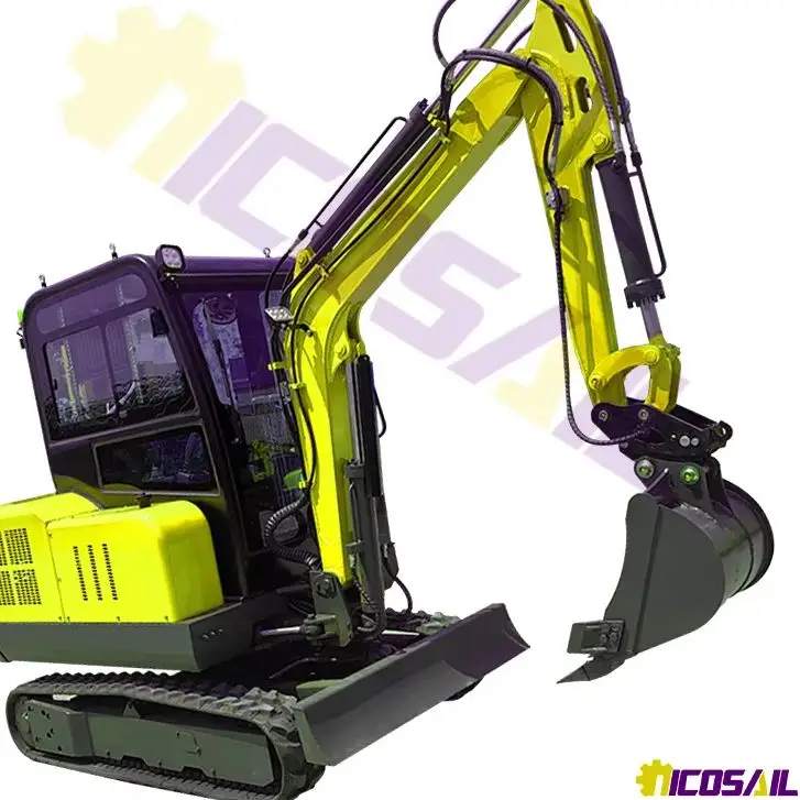 Kubota 3.5-ton compact hydraulic micro excavator with enclosed cab for trenching construction
Kubota 3.5-ton compact hydraulic micro excavator with enclosed cab for trenching construction