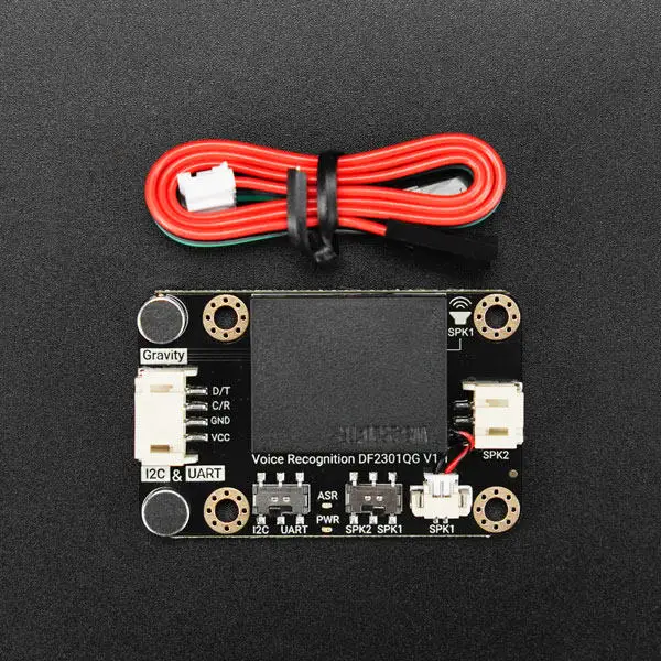 Модуль распознавания голоса For Gravity: Voice Recognition Module - i2c и для UART
Модуль распознавания голоса For Gravity: Voice Recognition Module - i2c и для UART