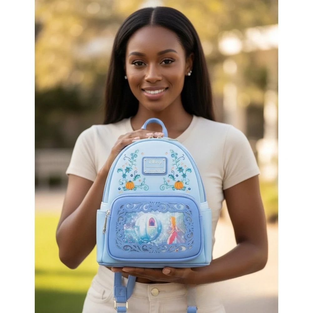 Cinderella Series Princess Lenticular Gus and Jaq Teacup Mini Backpack Cosplay Backpack Schoolbag Handbag for Lady
Cinderella Series Princess Lenticular Gus and Jaq Teacup Mini Backpack Cosplay Backpack Schoolbag Handbag for Lady