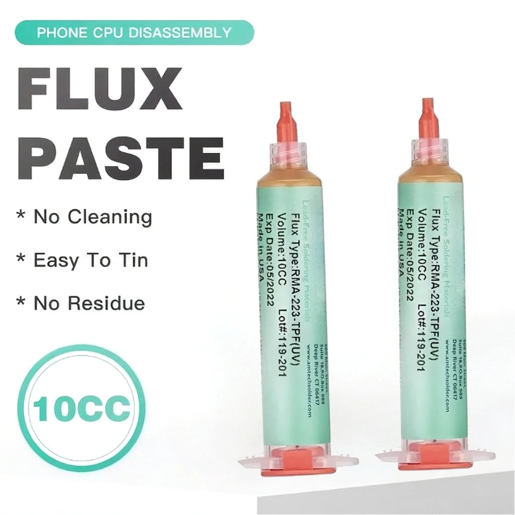 NC-559-ASM NC-223-ASM Флюсовая паста 10CC Паяльная смазка для реболлинга процессора телефона Низкое остаточное средство без очистки Инструмент для ремонта сварочного флюса
NC-559-ASM NC-223-ASM Флюсовая паста 10CC Паяльная смазка для реболлинга процессора телефона Низкое остаточное средство без очистки Инструмент для ремонта сварочного флюса