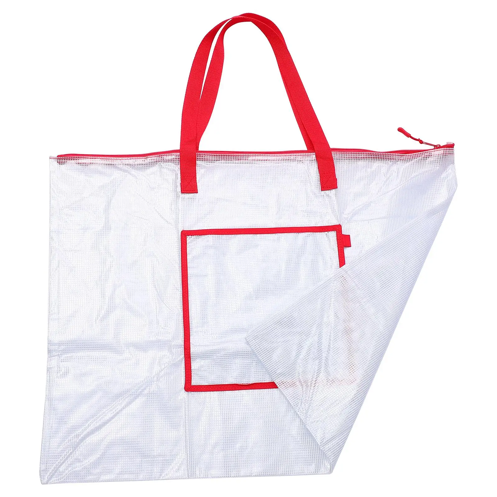 Transparent Portfolio Bag PVC Large Storage for Posters Projects Durable Zipper Suitable Painters Teachers Students Protect
Transparent Portfolio Bag PVC Large Storage for Posters Projects Durable Zipper Suitable Painters Teachers Students Protect