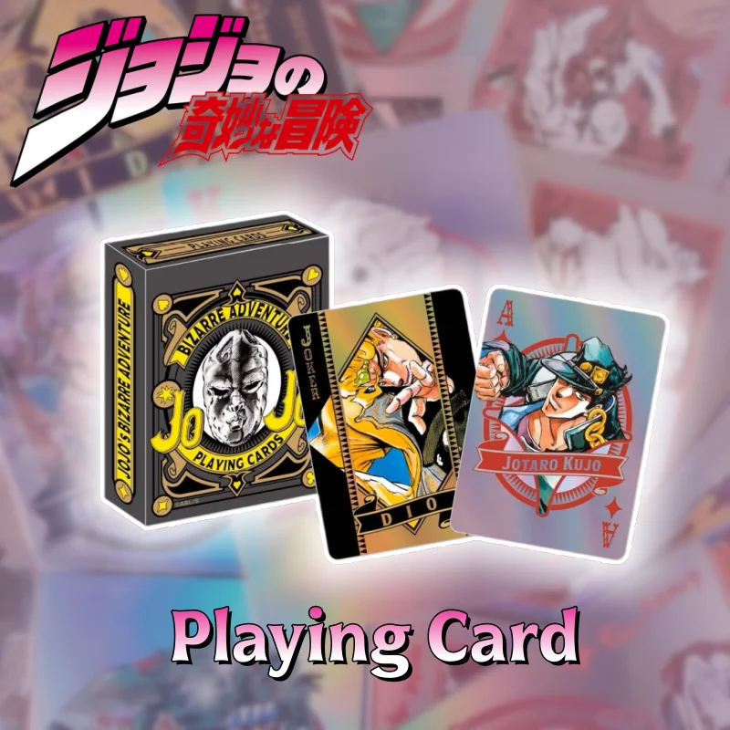 JoJo s Bizarre Adventure Playing Card Original Art Matte Laser Finished Collect Game Cards JoJo World Limited Kujo Jotaro BRPG
JoJo s Bizarre Adventure Playing Card Original Art Matte Laser Finished Collect Game Cards JoJo World Limited Kujo Jotaro BRPG