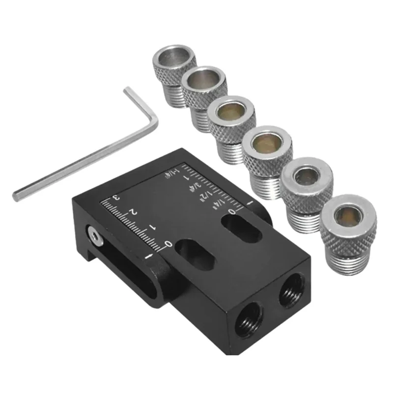 A43F-15-Degree Angle Woodworking Oblique Hole Locator 8Pc Angle Drill Guide Set DIY For Woodworking Tools.
A43F-15-Degree Angle Woodworking Oblique Hole Locator 8Pc Angle Drill Guide Set DIY For Woodworking Tools.