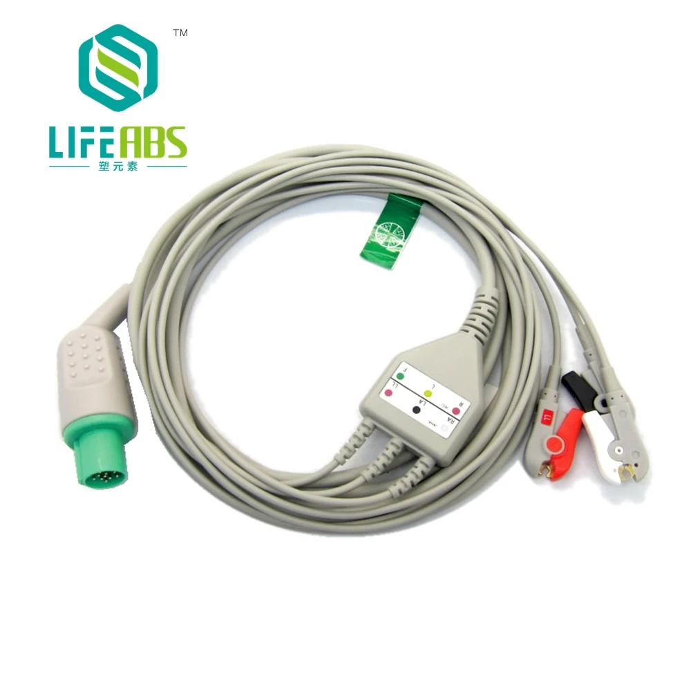 One-Piece Ecg Cable Ekg Cable Iec 3leads 5leads Snap Clip Ecg Lead Wires for h*ellige c*ardioserv Mornitor Machine
One-Piece Ecg Cable Ekg Cable Iec 3leads 5leads Snap Clip Ecg Lead Wires for h*ellige c*ardioserv Mornitor Machine