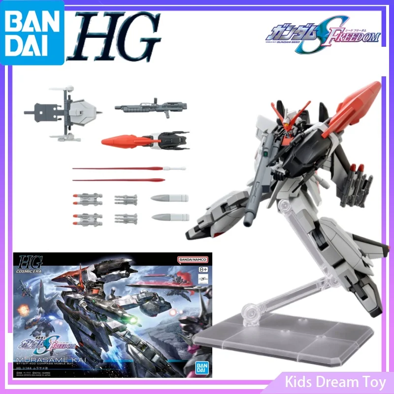 Bandai in Stock Original HGCE 1/144 GUNDAM Anime Figures MURASAME KAI Action Figures Toys Collectible Model Gifts for Boys Girls
Bandai in Stock Original HGCE 1/144 GUNDAM Anime Figures MURASAME KAI Action Figures Toys Collectible Model Gifts for Boys Girls