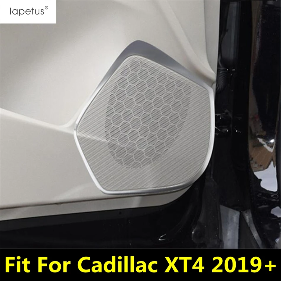 Car Inner Door Speaker Stereo Audio Sound Loudspeaker Frame Cover Trim Stainless Steel Accessories For Cadillac XT4 2019 - 2023
Car Inner Door Speaker Stereo Audio Sound Loudspeaker Frame Cover Trim Stainless Steel Accessories For Cadillac XT4 2019 - 2023