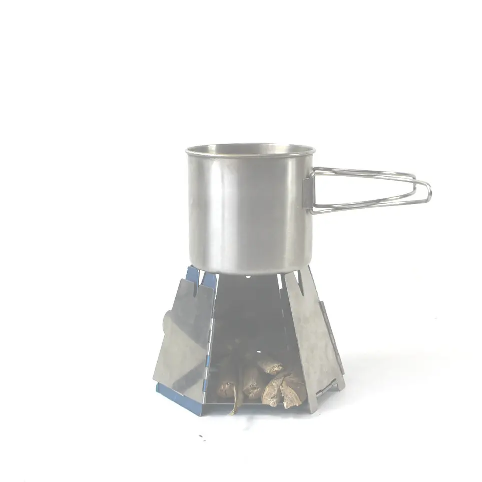 304 Stainless Steel Mini Folding Camping Windproof Wood Stove Outdoor Portable Folding Alcohol Stove BBQ Stove
304 Stainless Steel Mini Folding Camping Windproof Wood Stove Outdoor Portable Folding Alcohol Stove BBQ Stove