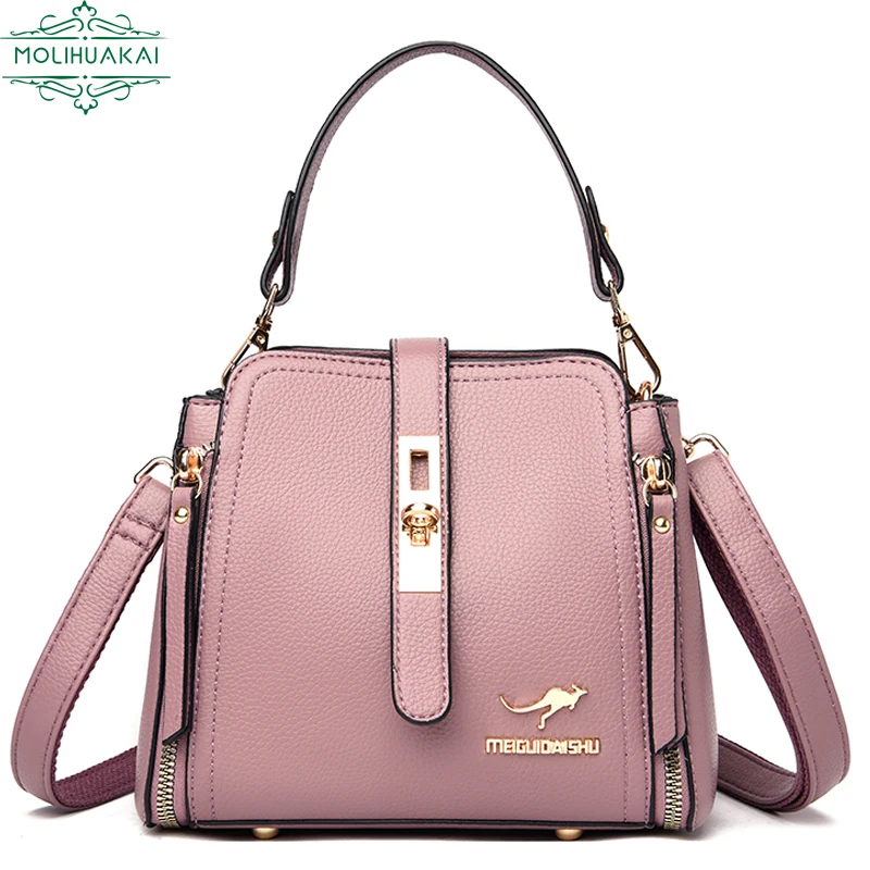 Fashion Women's Lock Buckle Shoulder Bag High Quality PU Leather Small Bucket Bag 2023 New Ladies Brand Casual Crossbody Handbag
Fashion Women's Lock Buckle Shoulder Bag High Quality PU Leather Small Bucket Bag 2023 New Ladies Brand Casual Crossbody Handbag
