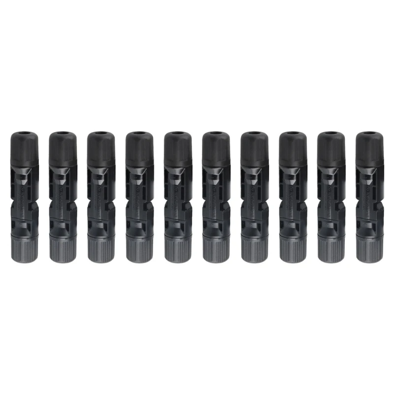 652F 10pcs Multipurpose Solar Connectors Dustproof and Waterproof IP67 Convenient Accessory for Photovoltaic Systems
652F 10pcs Multipurpose Solar Connectors Dustproof and Waterproof IP67 Convenient Accessory for Photovoltaic Systems