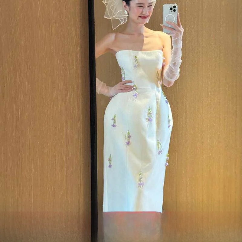 Ele Morning ot Wedding Dr Luxury mat Adult Ceremony Banquet Drinking Ceremony Dr Women's Dr
Ele Morning ot Wedding Dr Luxury mat Adult Ceremony Banquet Drinking Ceremony Dr Women's Dr