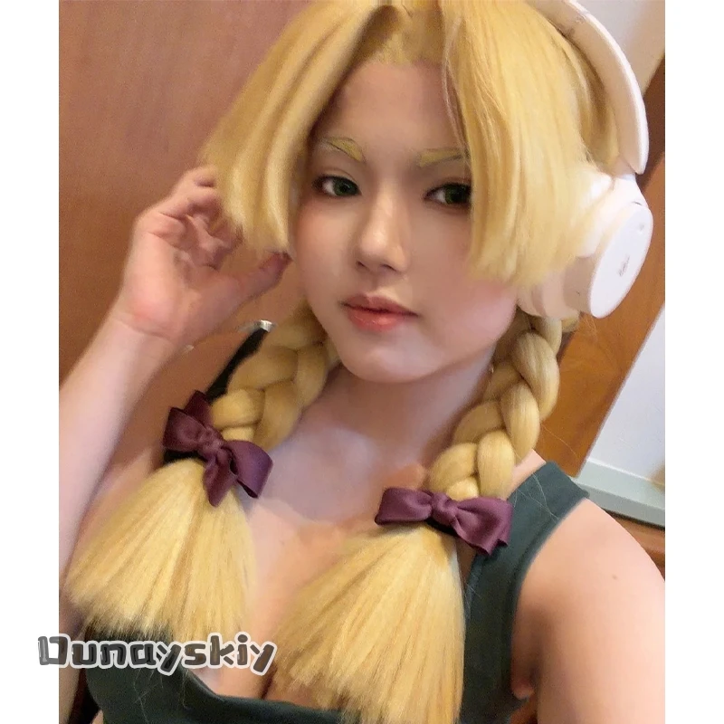 MAG COS^Anime Stone Cosplay Niki Hanada Light Green Middle Part Twin Ponytails Braid Wigs Kawaii Cartoon Synthetic Hair Badge
MAG COS^Anime Stone Cosplay Niki Hanada Light Green Middle Part Twin Ponytails Braid Wigs Kawaii Cartoon Synthetic Hair Badge