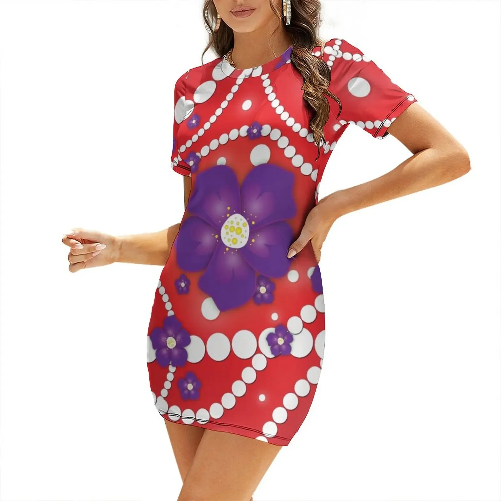 Petals and Pearls Short-Sleeved Dress Women's clothing party dresses women Dance dresses
Petals and Pearls Short-Sleeved Dress Women's clothing party dresses women Dance dresses