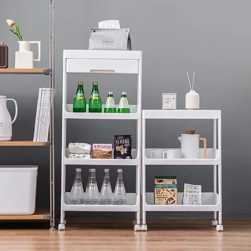 Minimalist Kitchen storage rack Floor rack Movable multi-layer trolley storage rack Durable
Minimalist Kitchen storage rack Floor rack Movable multi-layer trolley storage rack Durable