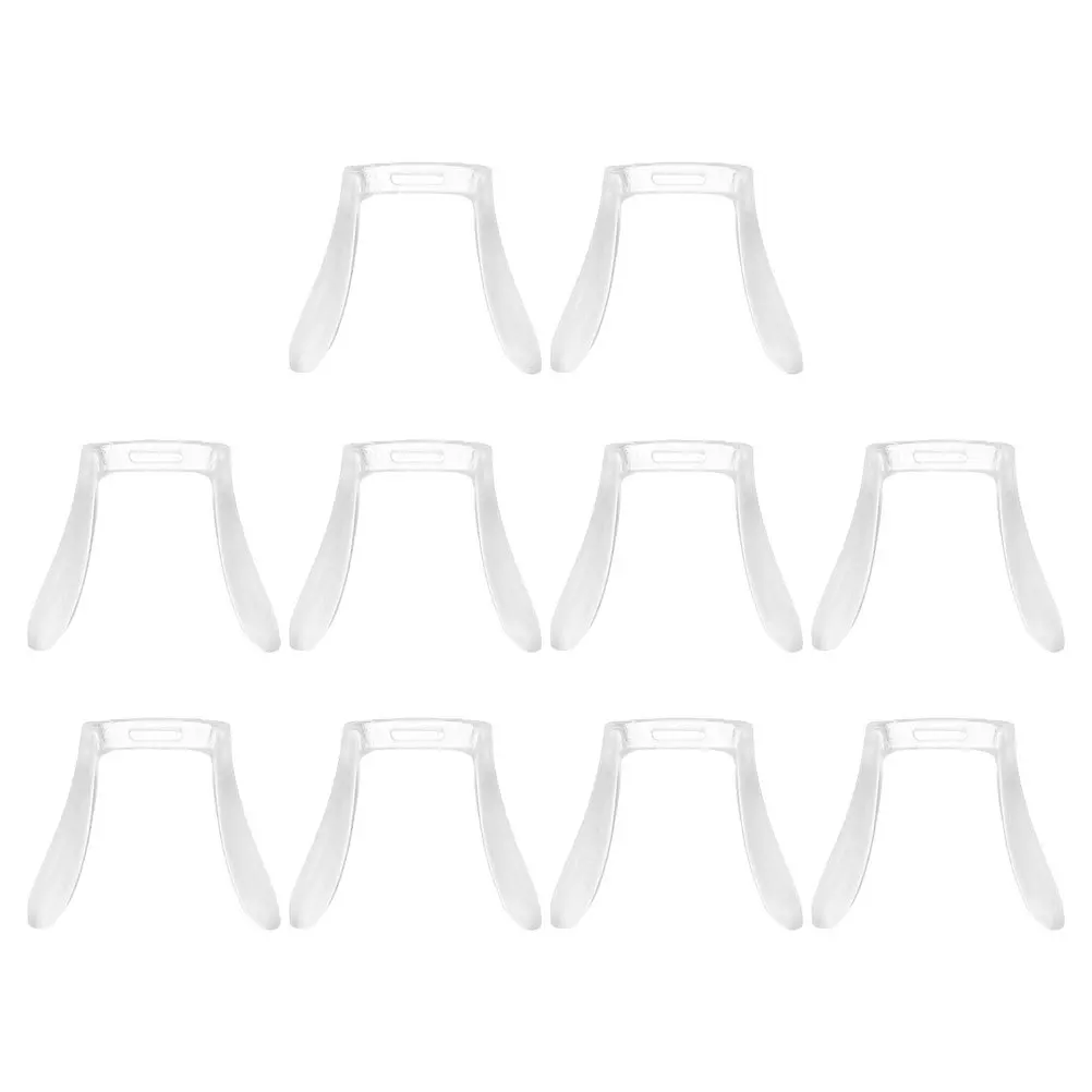 10Pcs Eyeglass Nose Pads U Shaped Saddles Bridge Anti Slip Stable Fit Glasses Replacement Nose Pieces Eyewear Accessories 
10Pcs Eyeglass Nose Pads U Shaped Saddles Bridge Anti Slip Stable Fit Glasses Replacement Nose Pieces Eyewear Accessories
