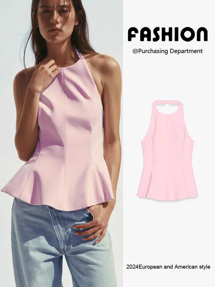 Сексуальный повседневный универсальный модный женский топ, новинка лета 2025, для работы, облегающий, цветной
Сексуальный повседневный универсальный модный женский топ, новинка лета 2025, для работы, облегающий, цветной