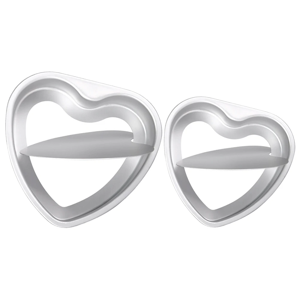 2Pcs Heart Shaped Cake Pan 6Inch Removable Bottom Mold Nonstick Wedding Aluminum Thick Plate Small Oven Tray Baking
2Pcs Heart Shaped Cake Pan 6Inch Removable Bottom Mold Nonstick Wedding Aluminum Thick Plate Small Oven Tray Baking