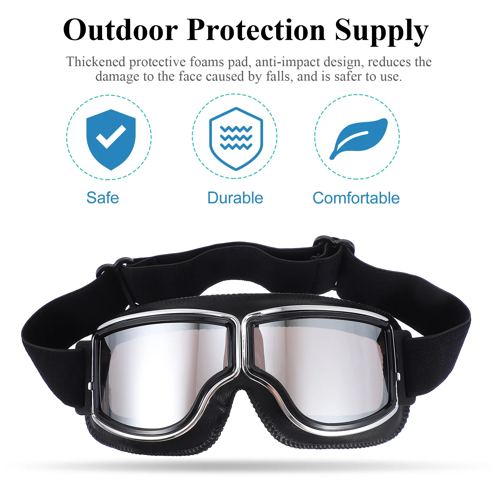 1 шт., защитные очки для мотоцикла, ветрозащитные регулируемые очки для верховой езды, спортивные очки для занятий спортом на открытом воздухе, прочные очки для верховой езды
1 шт., защитные очки для мотоцикла, ветрозащитные регулируемые очки для верховой езды, спортивные очки для занятий спортом на открытом воздухе, прочные очки для верховой езды