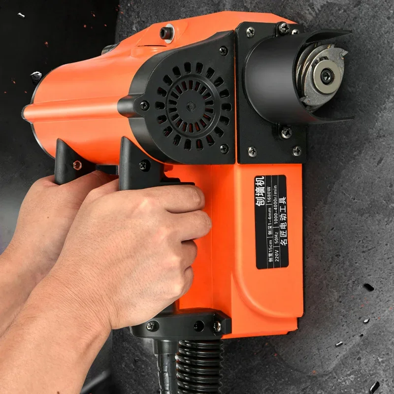 4280W Electric Dustless Wall Planer Dust-free Concrete Renovation Automatic Shovel Wall Tool Shovel Skin Machine
4280W Electric Dustless Wall Planer Dust-free Concrete Renovation Automatic Shovel Wall Tool Shovel Skin Machine