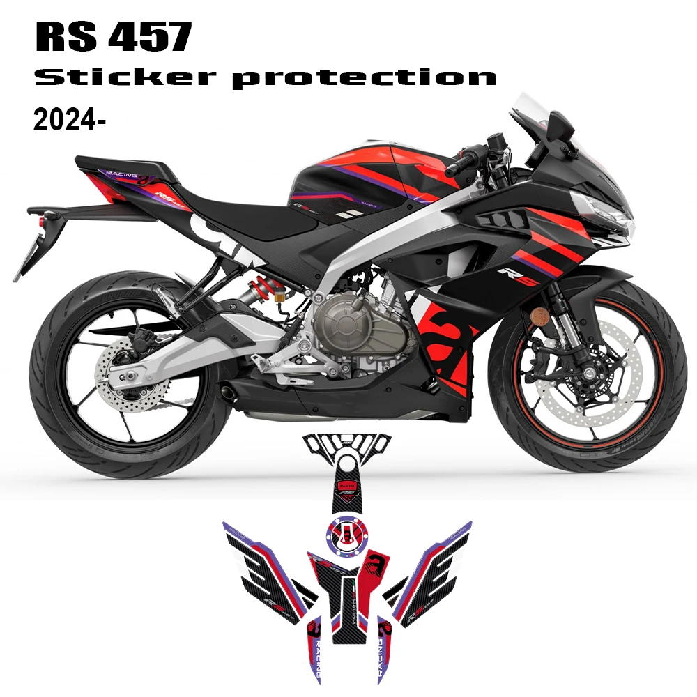 For Aprilia RS 457 RS457 Motorcycle Accessories Fuel Tank Protective Stickers 3D Epoxy Stickers Tank Pad Kit 2024 -2025
For Aprilia RS 457 RS457 Motorcycle Accessories Fuel Tank Protective Stickers 3D Epoxy Stickers Tank Pad Kit 2024 -2025