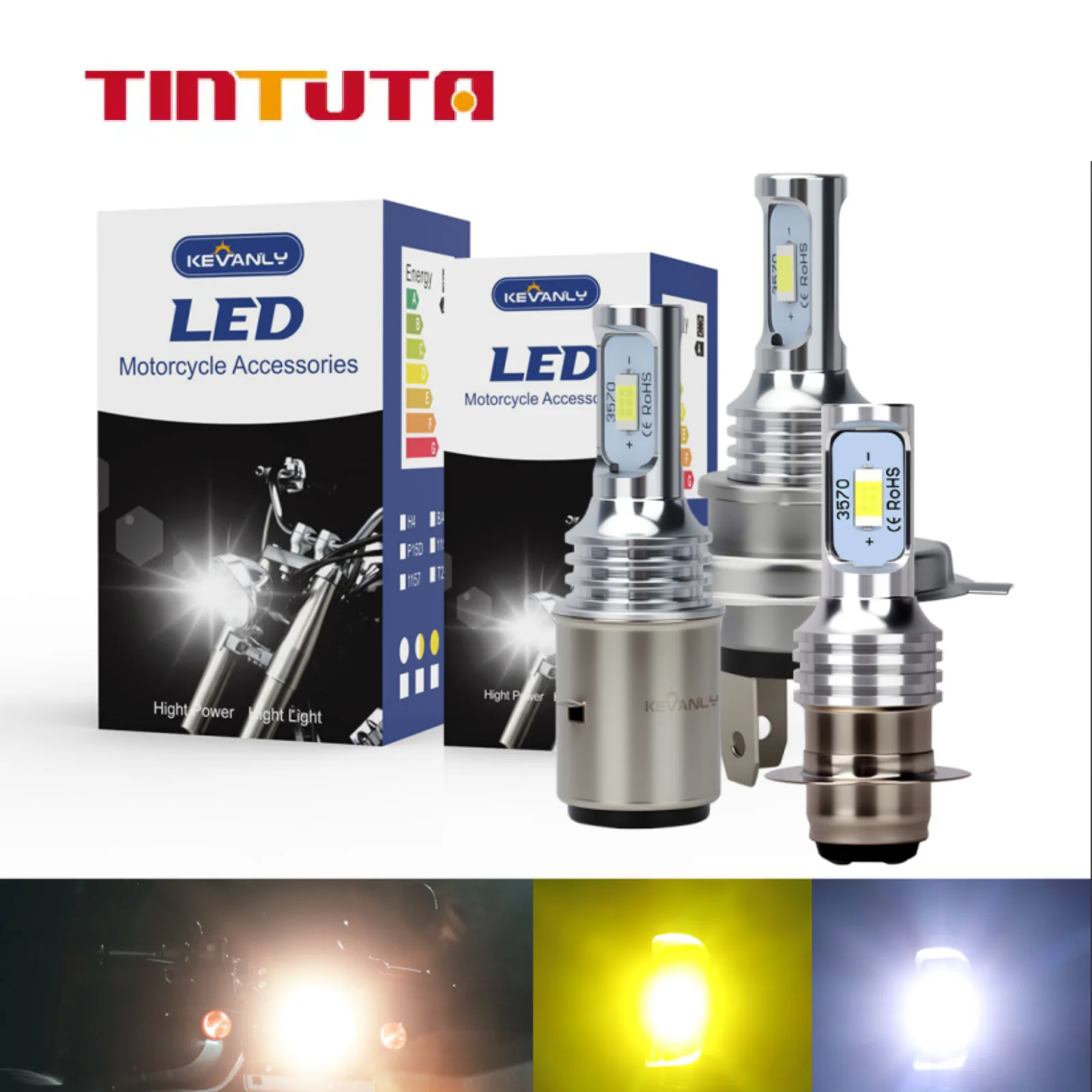 H4 LED Motorcycle Headlight BA20D P15D LED Bulbs Hi/Lo Beam Lamp LED Spotlight Dual Color Motorcycle Accessories Plug and Play
H4 LED Motorcycle Headlight BA20D P15D LED Bulbs Hi/Lo Beam Lamp LED Spotlight Dual Color Motorcycle Accessories Plug and Play