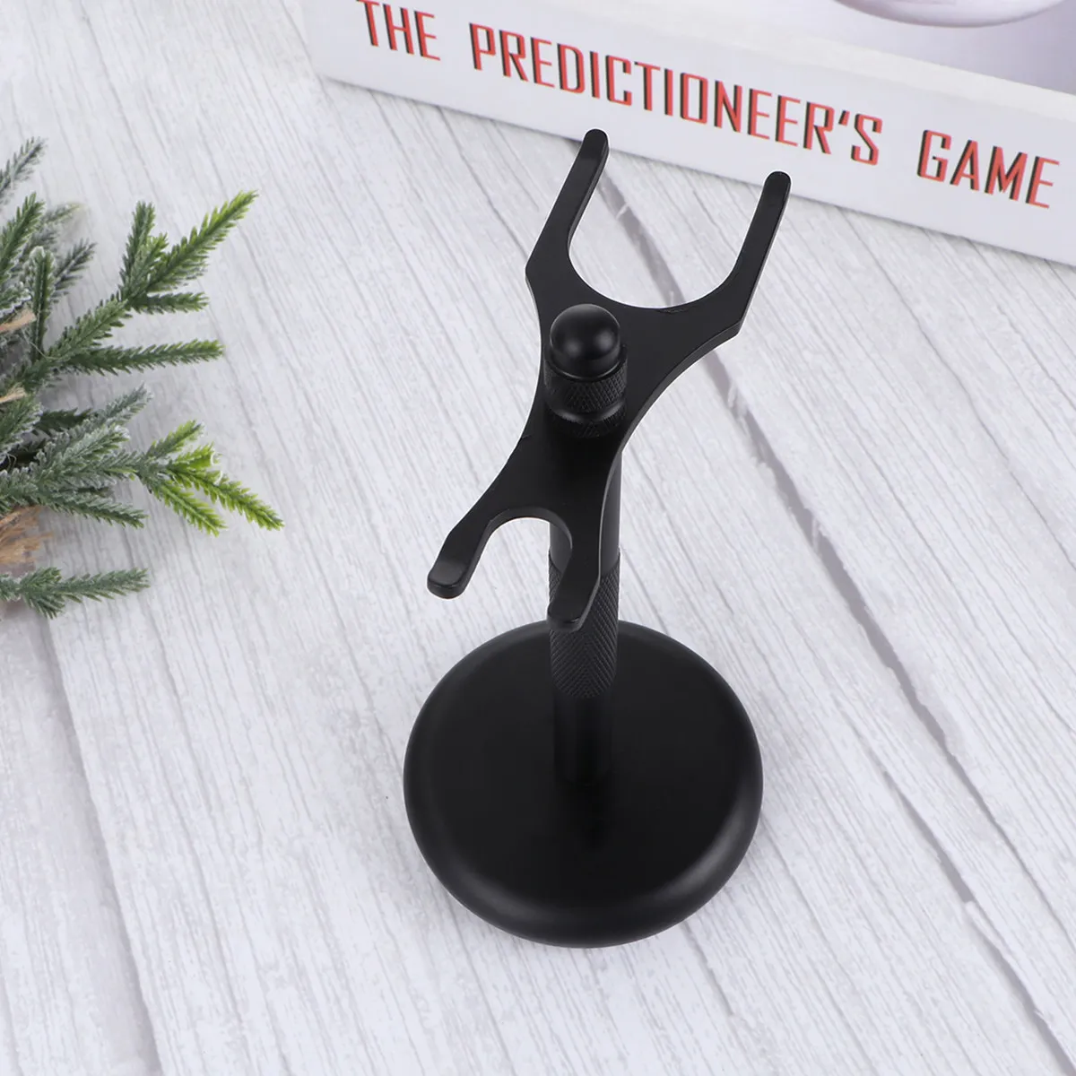 Beard Shaving Rack Zinc Alloy Double Socket Razor Brush Holder Black Stable Standing Shaving Tools Organizer Bathroom
Beard Shaving Rack Zinc Alloy Double Socket Razor Brush Holder Black Stable Standing Shaving Tools Organizer Bathroom