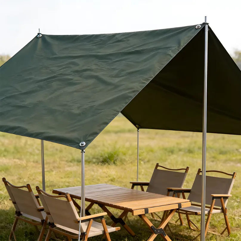 3*2.9M Multi-Purpose Waterproof Tarp, Thickened Oxford Cloth Sun Shade Sail, Picnic Mat & Tent Footprint 1
3*2.9M Multi-Purpose Waterproof Tarp, Thickened Oxford Cloth Sun Shade Sail, Picnic Mat & Tent Footprint 1
