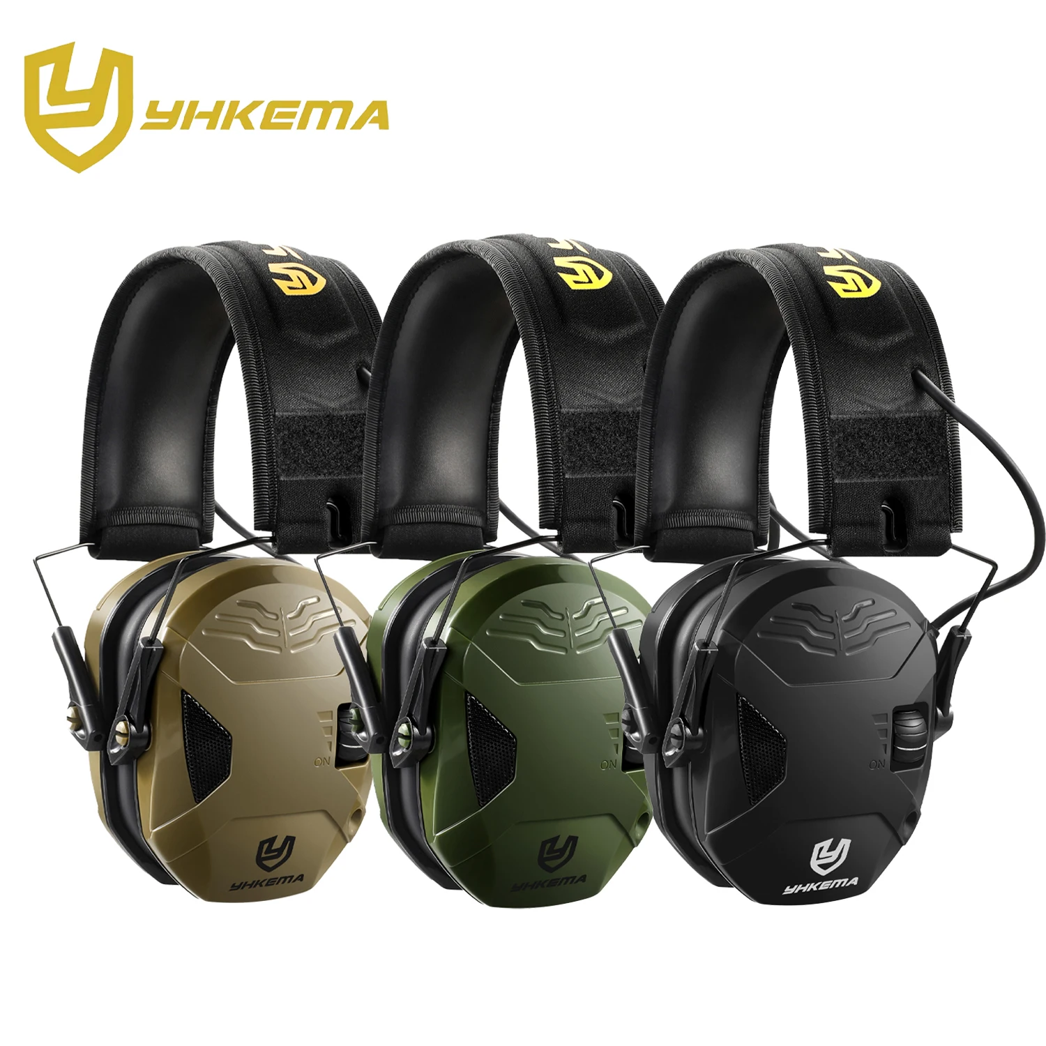 Tactical Electronic Shooting Earmuffs Outdoor Hunting Sound Pickup Noise Reduction Protection Hearing Headset
Tactical Electronic Shooting Earmuffs Outdoor Hunting Sound Pickup Noise Reduction Protection Hearing Headset
