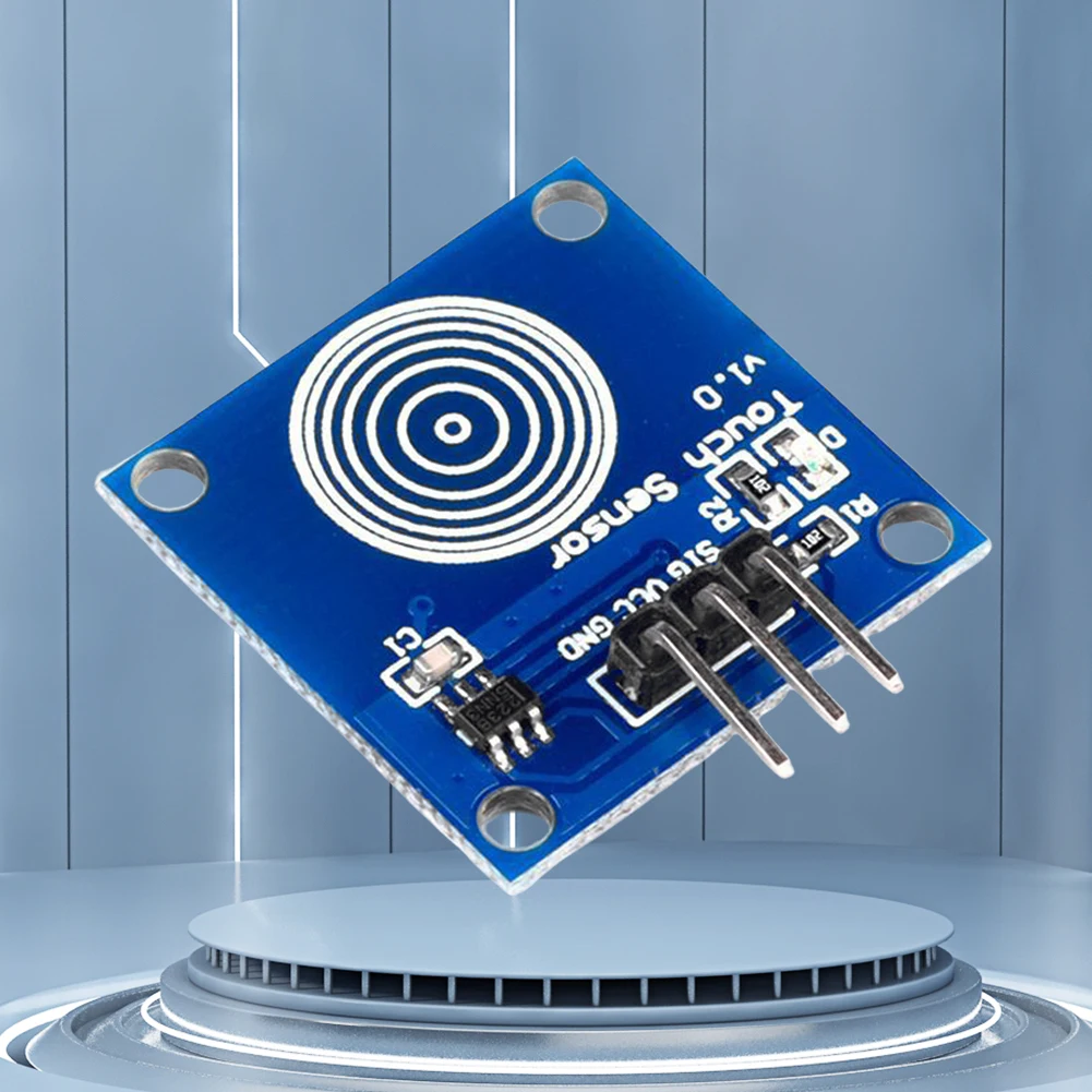 TTP223 Sensor Button Module Capacitive Sensor Board Module 2-5.5V DC
TTP223 Sensor Button Module Capacitive Sensor Board Module 2-5.5V DC