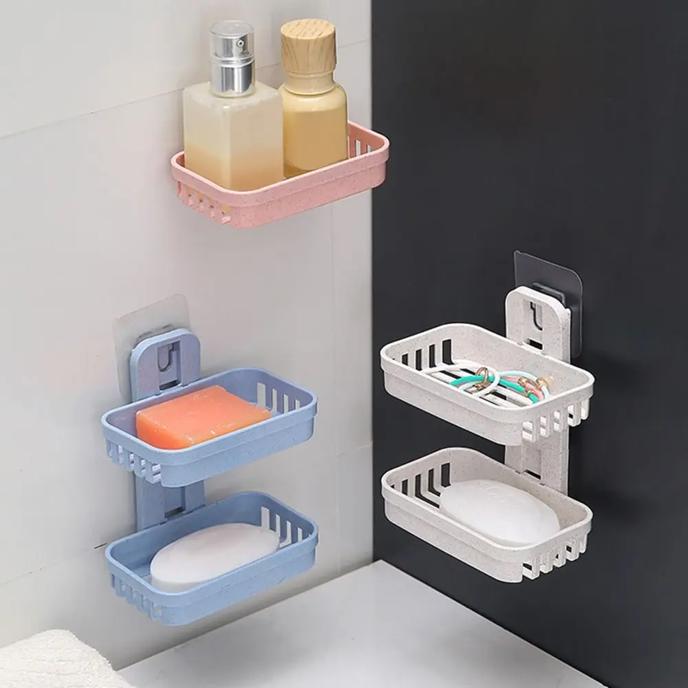 Single Double Layer Soap Dish Durable Fashion Soap Box Storage Holder Stand Tray Soap Container Tray
Single Double Layer Soap Dish Durable Fashion Soap Box Storage Holder Stand Tray Soap Container Tray