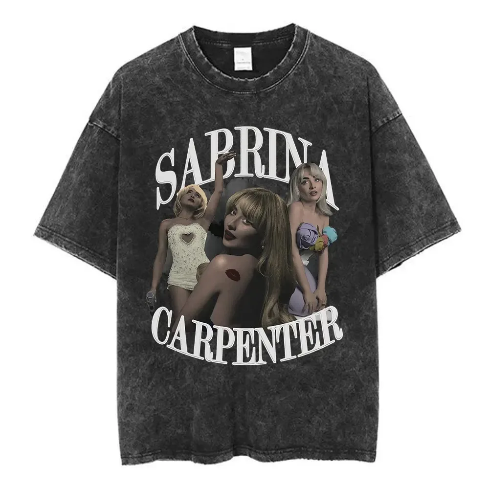 Sabrina Carpenter Short N' Sweet Tour Graphic Vintage Washed T-shirt Pop Music Merch T Shirts Men Women Fashion Oversized Tshirt
Sabrina Carpenter Short N' Sweet Tour Graphic Vintage Washed T-shirt Pop Music Merch T Shirts Men Women Fashion Oversized Tshirt