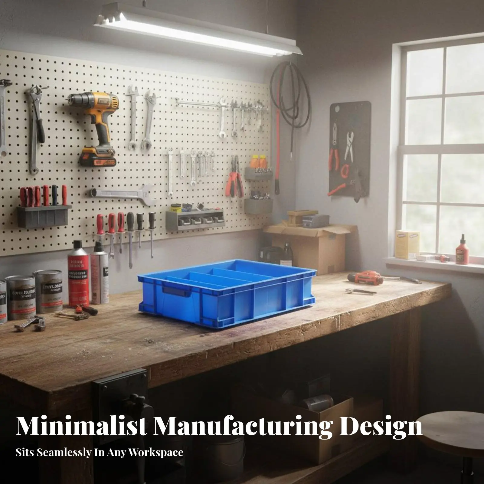 Multi-Compartment Box adaptable 4-Compartment Screw Tray long-lasting Stackable Design for DIY hobbyists, Warehouse Workers
Multi-Compartment Box adaptable 4-Compartment Screw Tray long-lasting Stackable Design for DIY hobbyists, Warehouse Workers