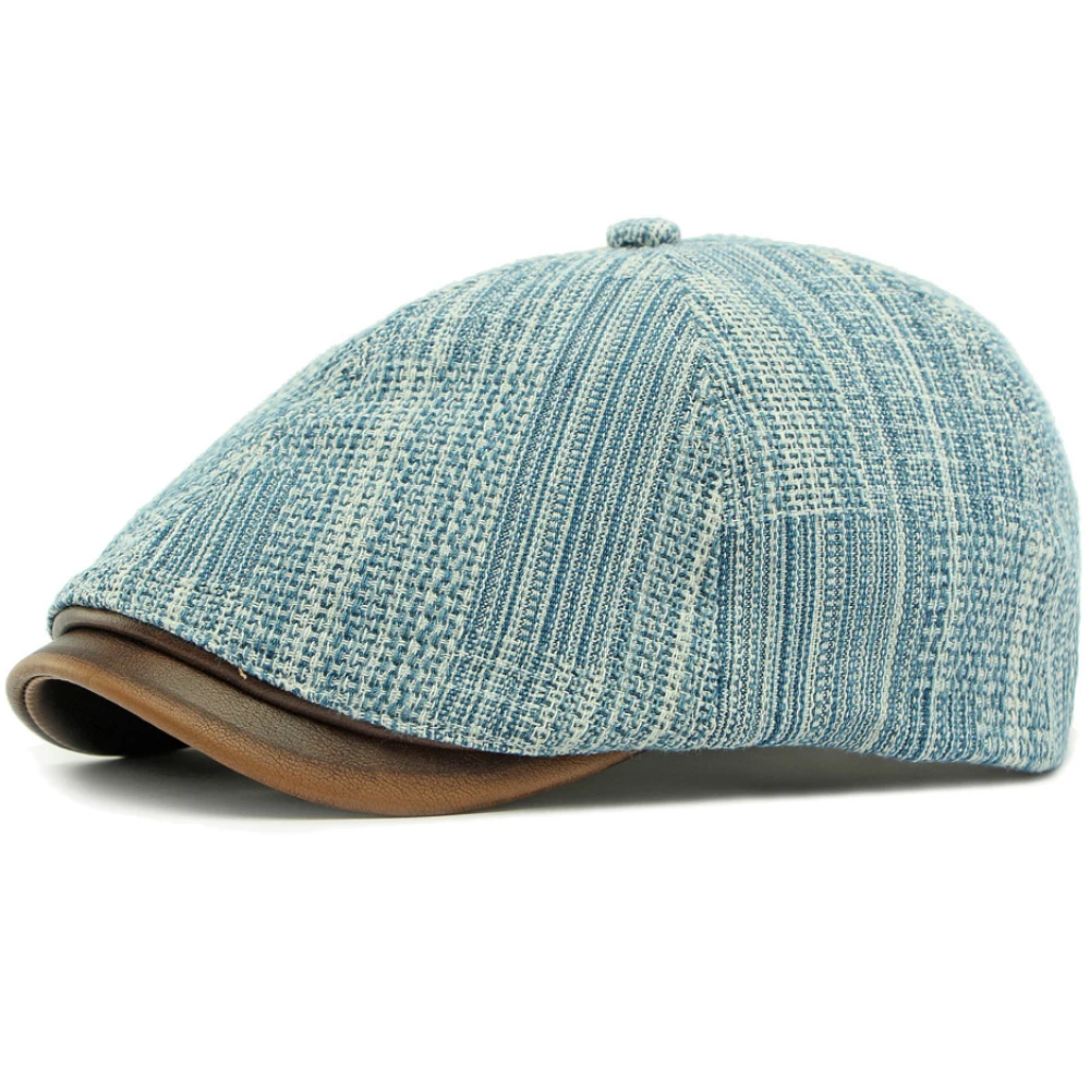 HT4803 Mens Berets Women Vintage Artist Painter Denim Beret Hat Male Female Striped Ivy Flat Cap Adjustable Octagonal Beret Cap
HT4803 Mens Berets Women Vintage Artist Painter Denim Beret Hat Male Female Striped Ivy Flat Cap Adjustable Octagonal Beret Cap