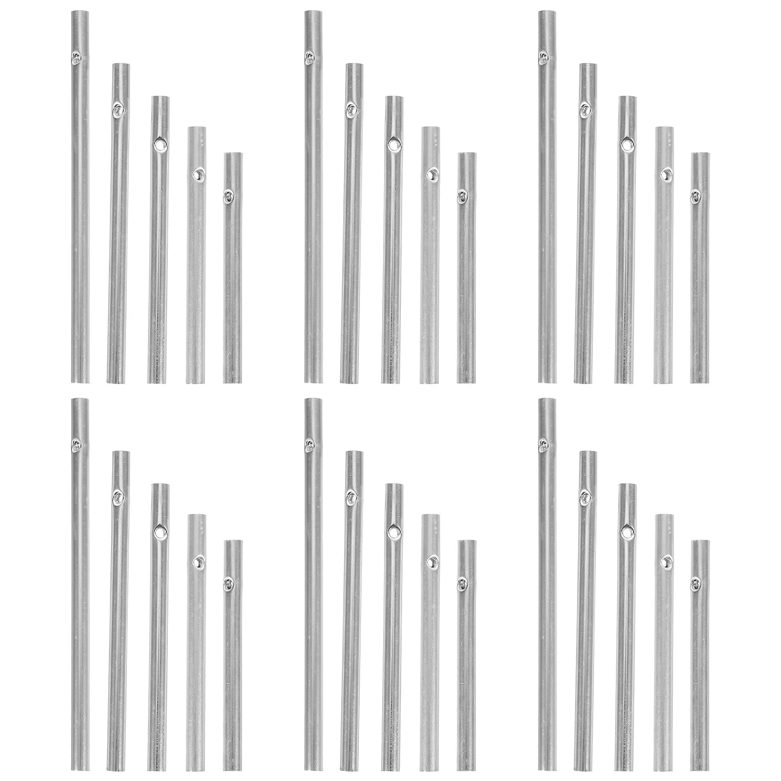 30pcs Wind Chime Tubes Silver Tone Aluminum Material Craft Pipes for Outdoor Decoration Lasting Use Wind
30pcs Wind Chime Tubes Silver Tone Aluminum Material Craft Pipes for Outdoor Decoration Lasting Use Wind